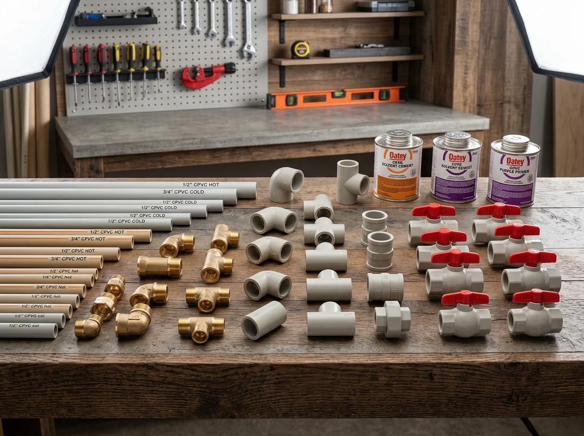 CPVC Fittings & Pipes